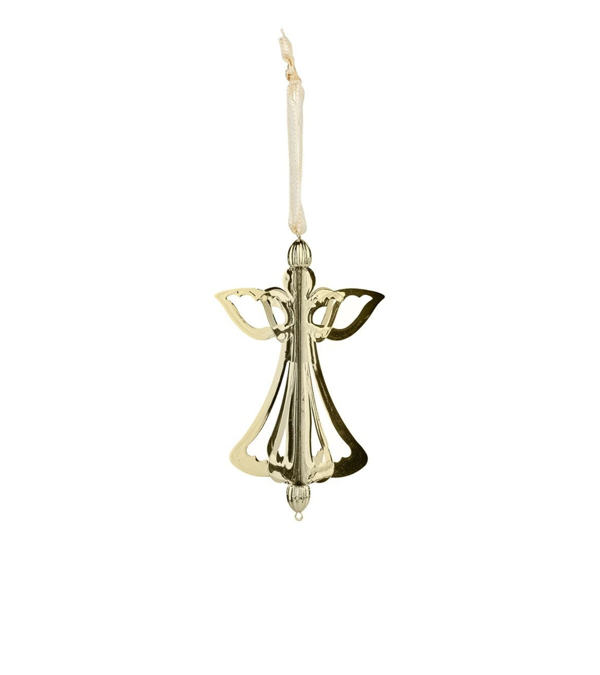 3D Engelophæng, Guld, Metal