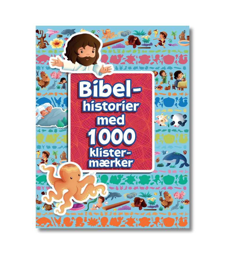 Bibelhistorier Med 1000 Klistermaerker OnlyByGrace