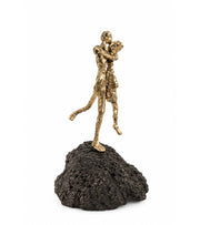 Bronzeskulptur, Skønt å følges ad.