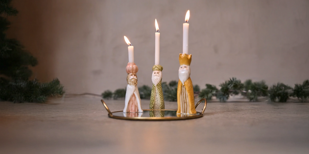 Julepynt der handler om Jesus