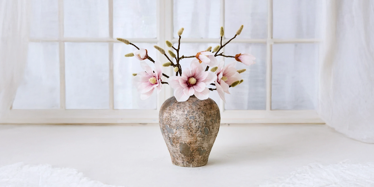Evigt smukke kunstige blomster