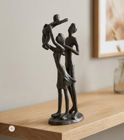 Skulptur, Familiegleder, 20 cm