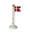 Fødselsdagsflag, Multifarvede hjerter, 14 cm