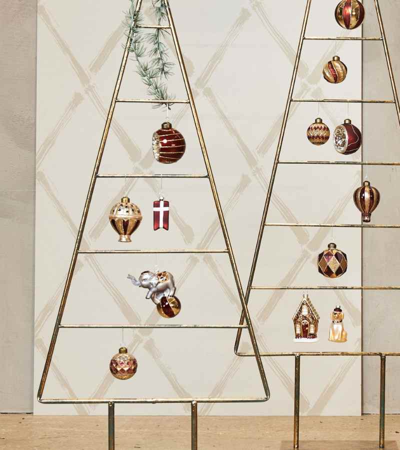 Julekugle, Dannebrog i Glas