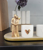OnlyByGrace Bronzefigur par Sammen på vej 9 cm