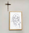 Jesu Ansigt af Hakon, Plakat, A3