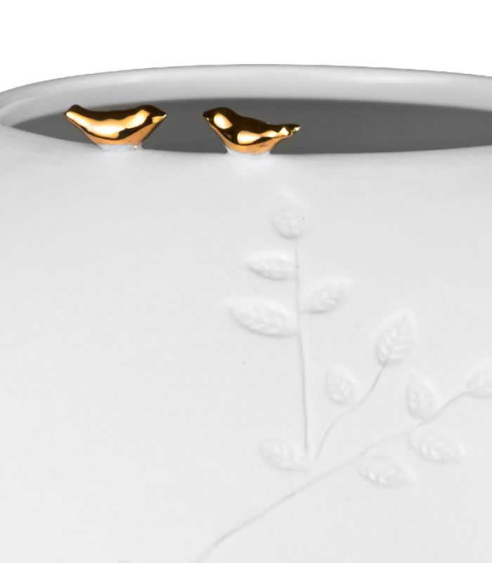 Porcelæns Vase: "Love-stories Bird"