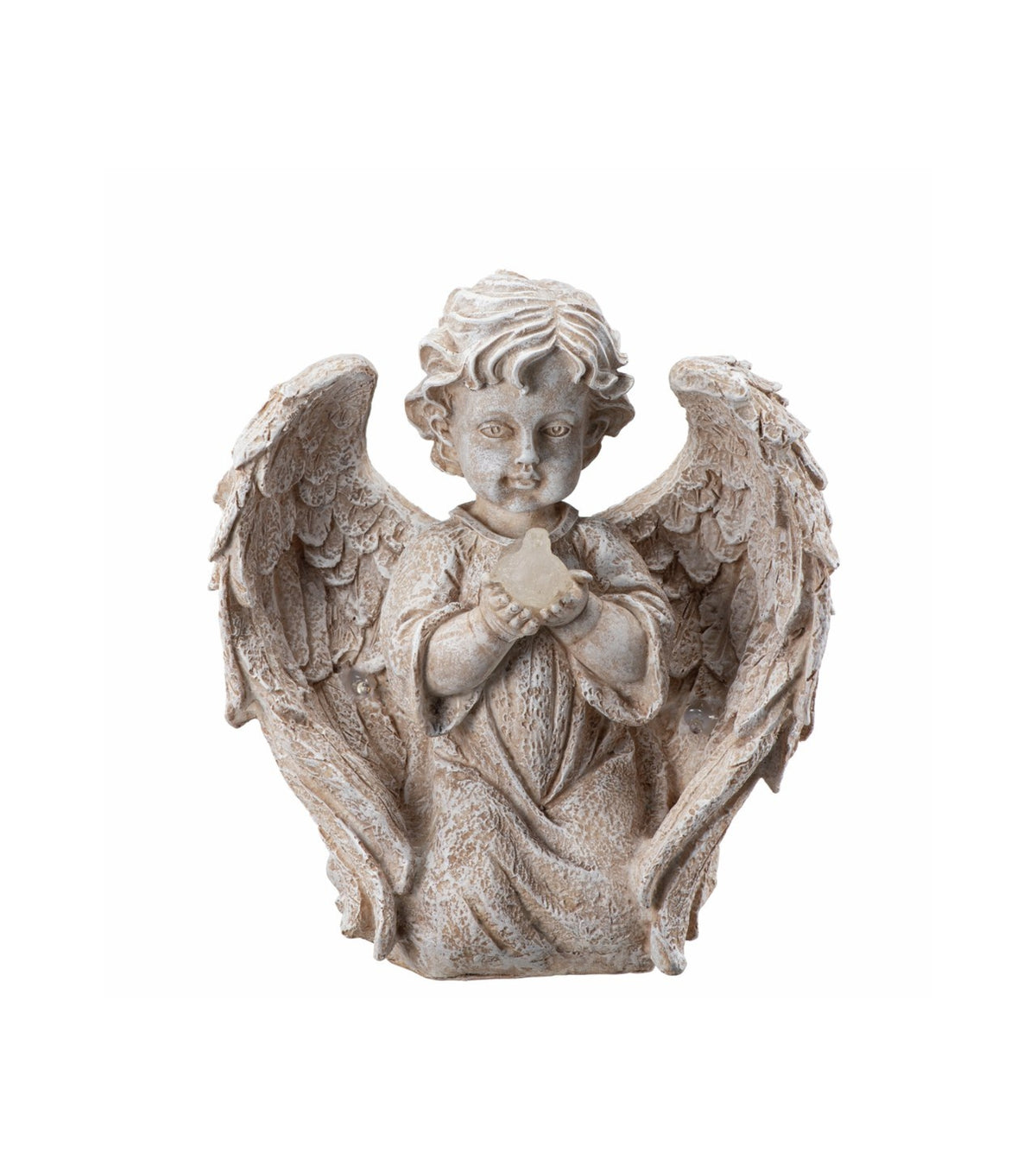 Solcelledrevet Engel, 24,5 cm
