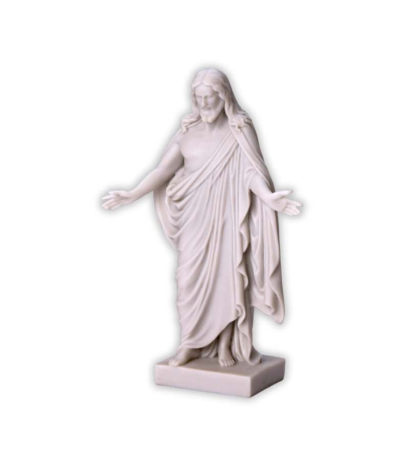 Thorvaldsen Kristus figur hvid lille OnlyByGrace