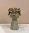Vase, Blomster Fiona, Green, H 18cm